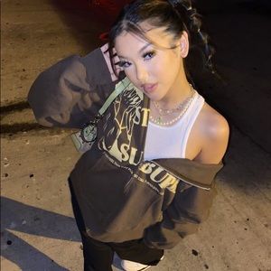 brown stuck in the suburbs jacket